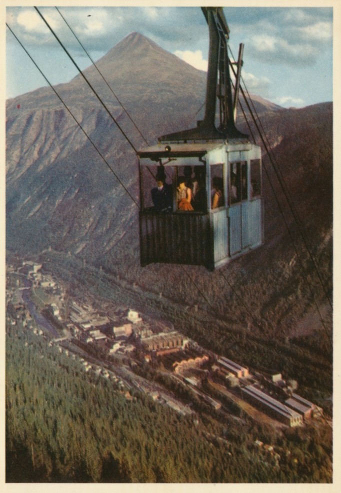 Krossobanen og Gaustatoppen, ubrukt (5853)