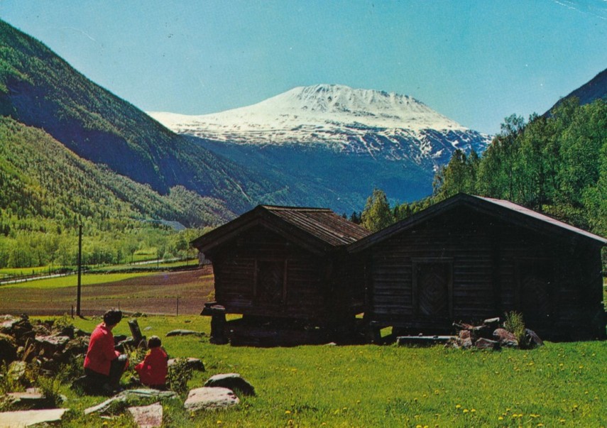 Gaustatoppen, brukt 1967, Mittet 2422/18 (5854)