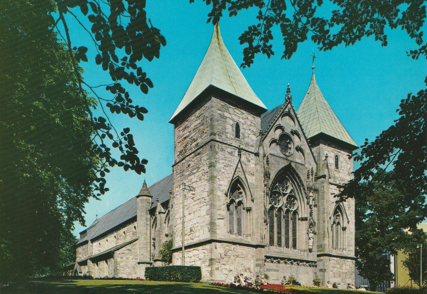 Stavanger , Domkirke .  Aune F-3781-8