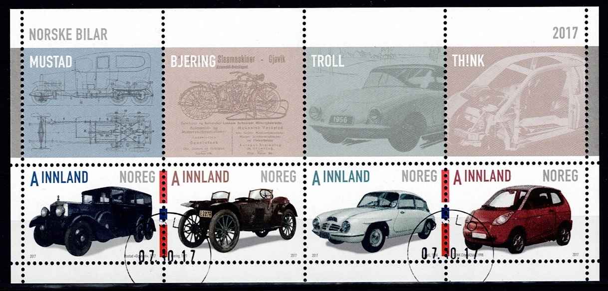 NK 1966-69. BLOKK 48. PENT STEMPLET 1.DAG