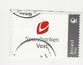 SPAREBANKEN VEST POSTKLIPP