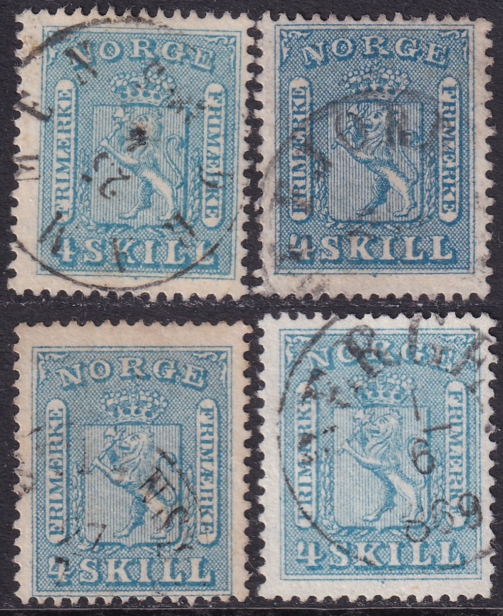 Nk 8IIa 4 skilling våpen 1863/66