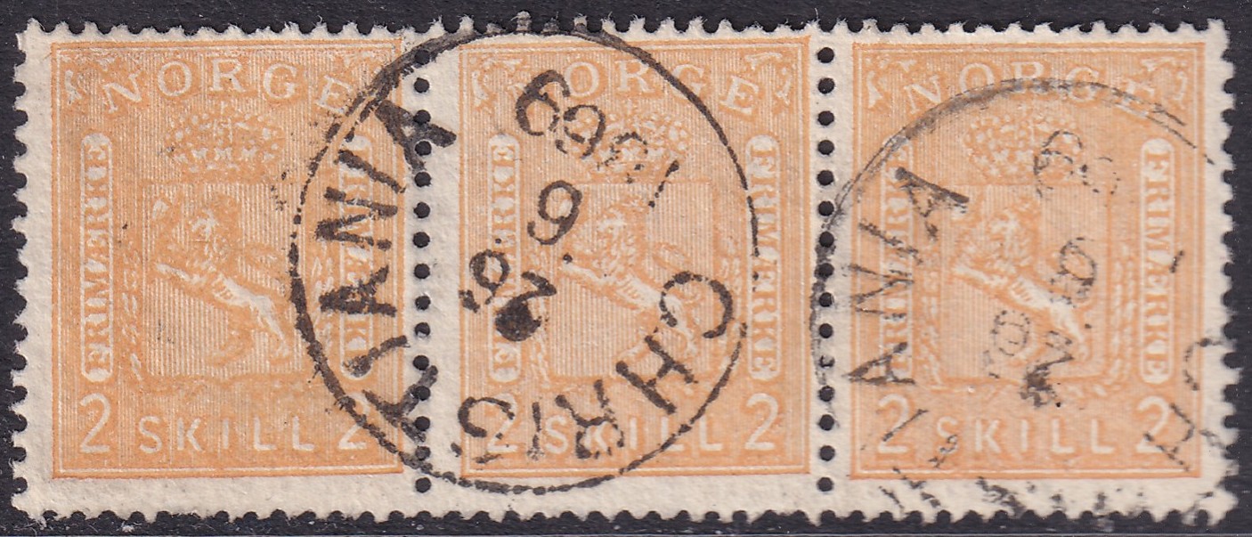 Nk 12. 2 skilling 2 våpen 1867/68