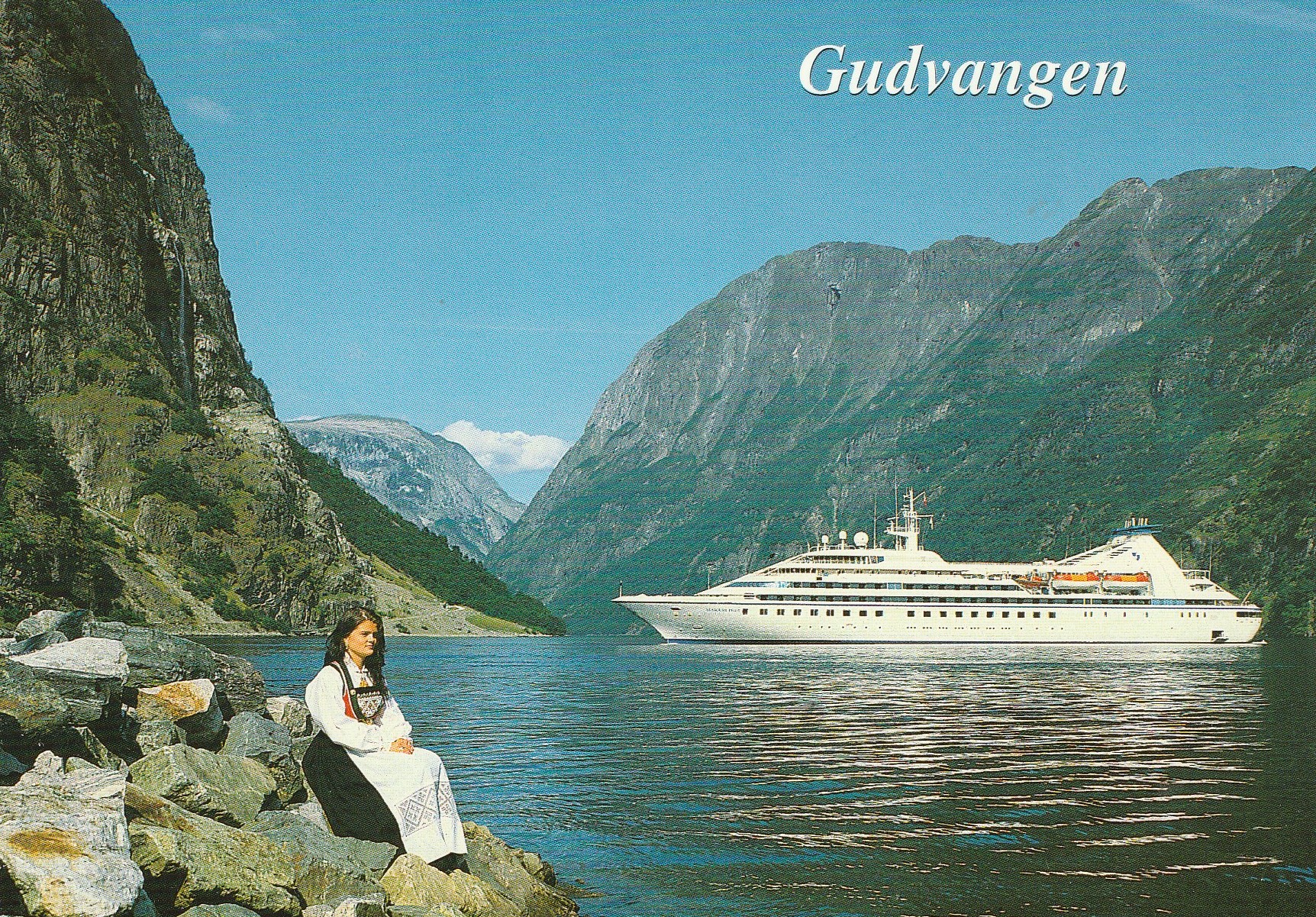 Gudvangen - Nærøyfjorden .  Normann 01-N-8-297