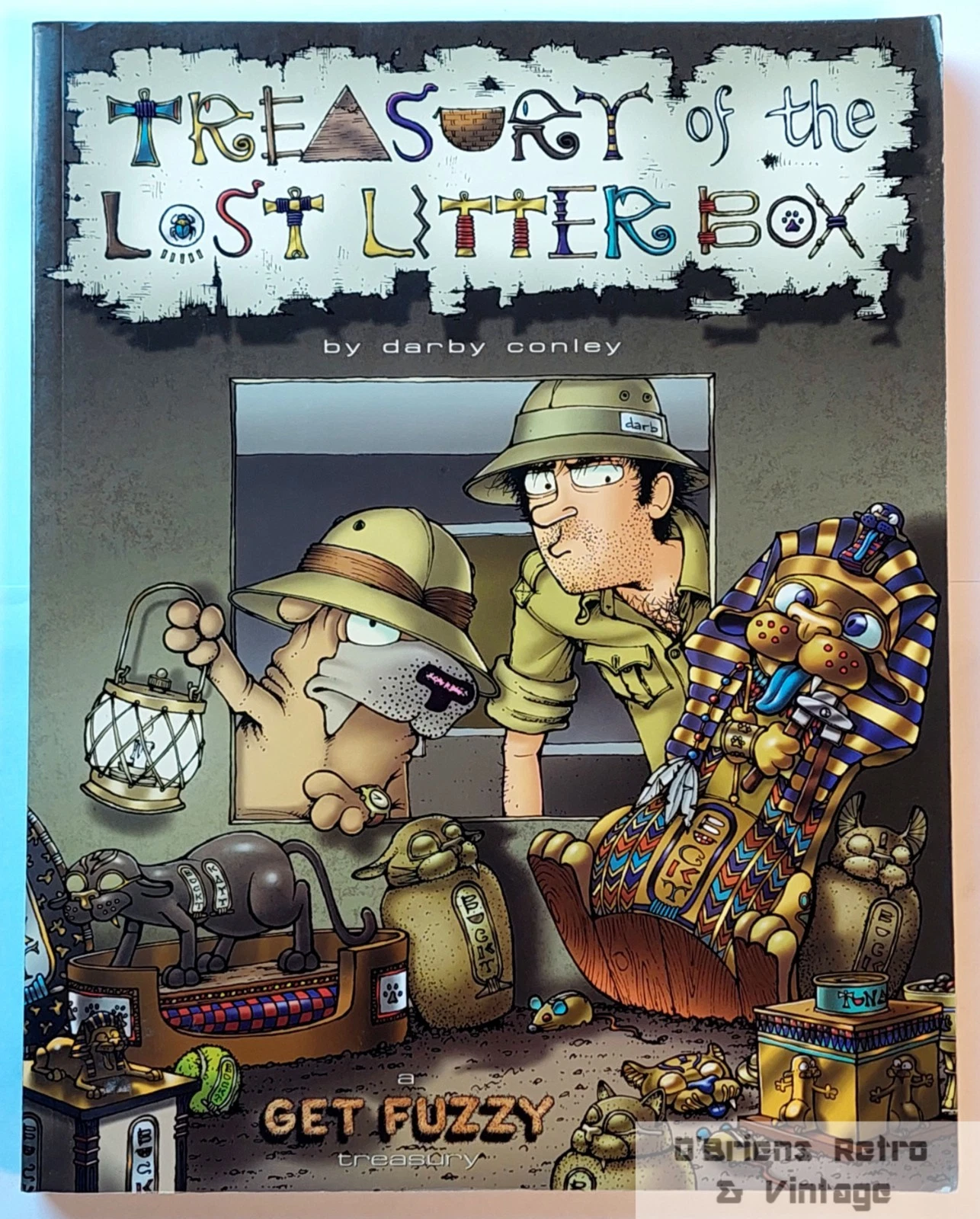 Darby Conley - Treasury of the Lost Litter Box - 2010 - Get Fuzzy Treasury - Softcover