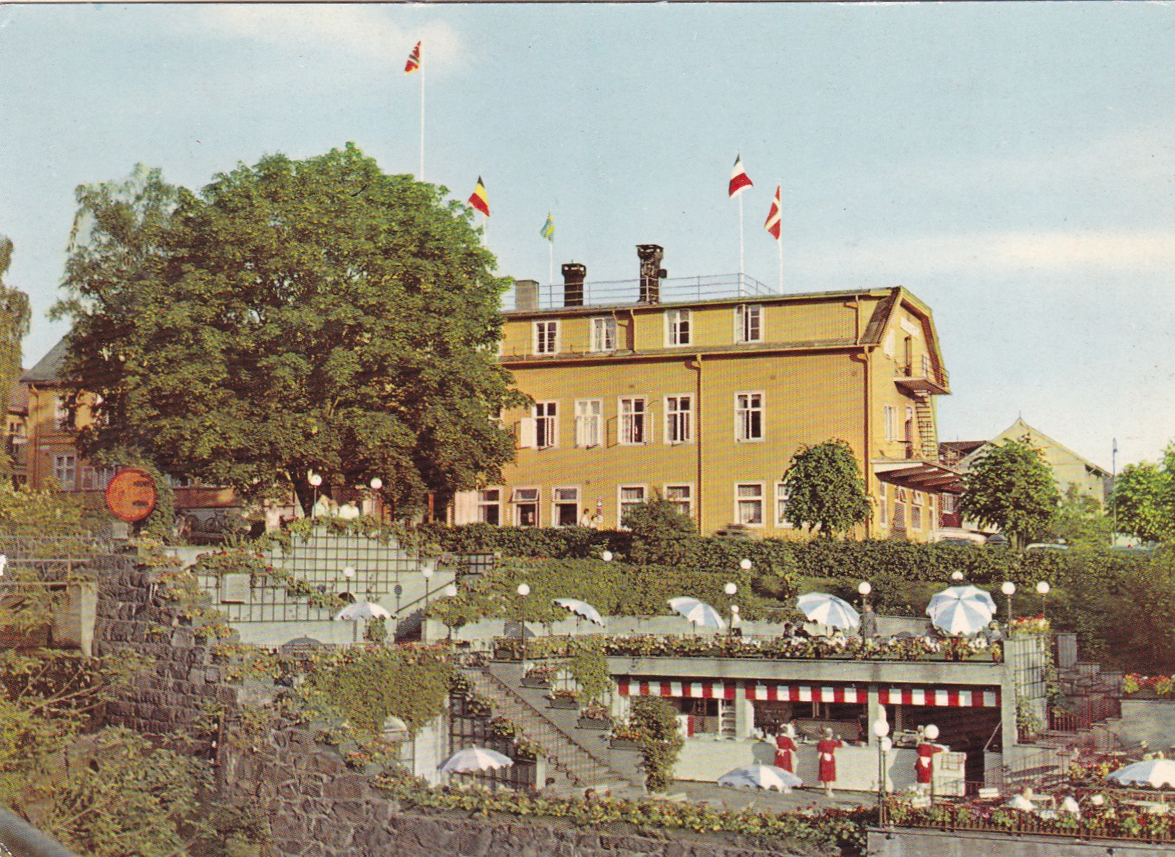 Lillehammer. Terassen, Victoria Hotell ( Aune F-439-0)