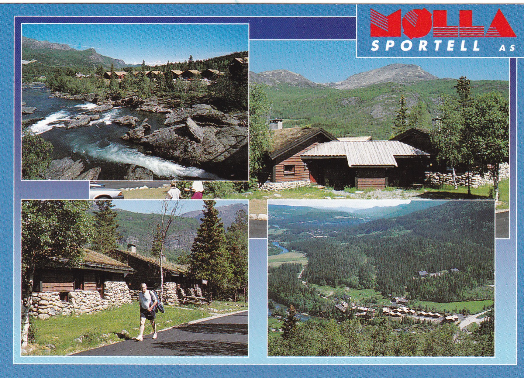 Mølla Sportell, Hemsedal. 4-bilders  ( Normann 01-E-8-181)