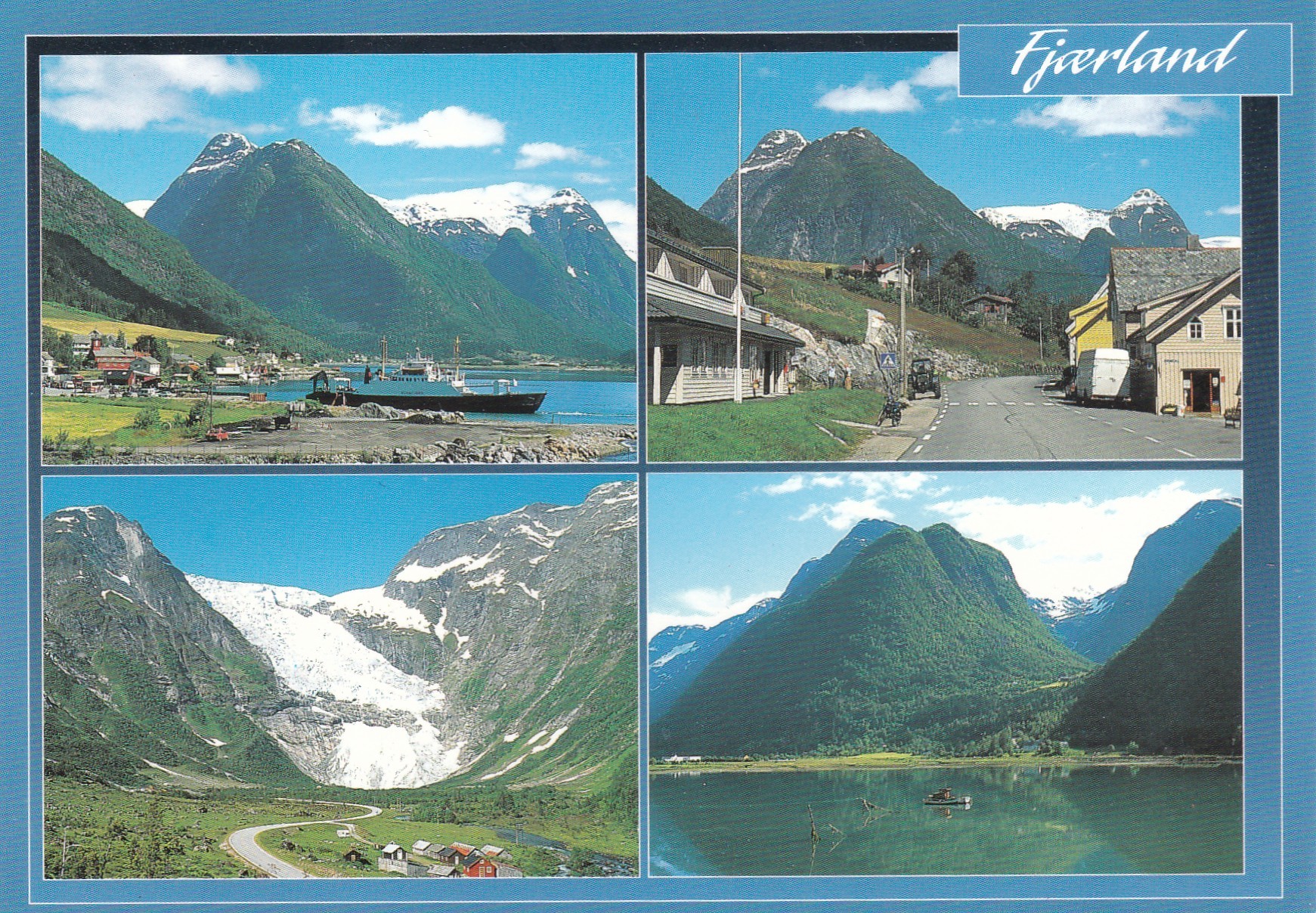 Fjærland, 4-bilders ( Normann 01-N-10-202)