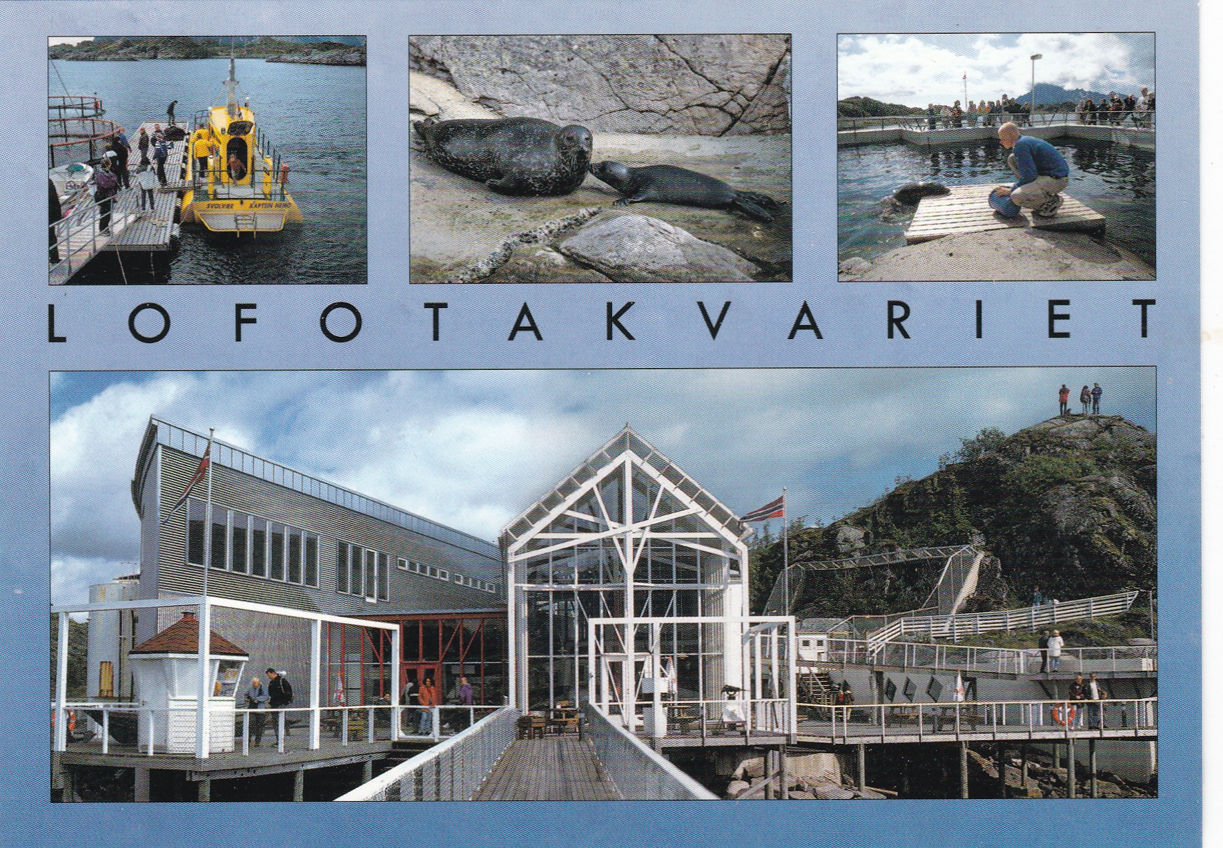 Lofotakvariet, Kabelvåg, 4-bilders ( To-foto 2536)