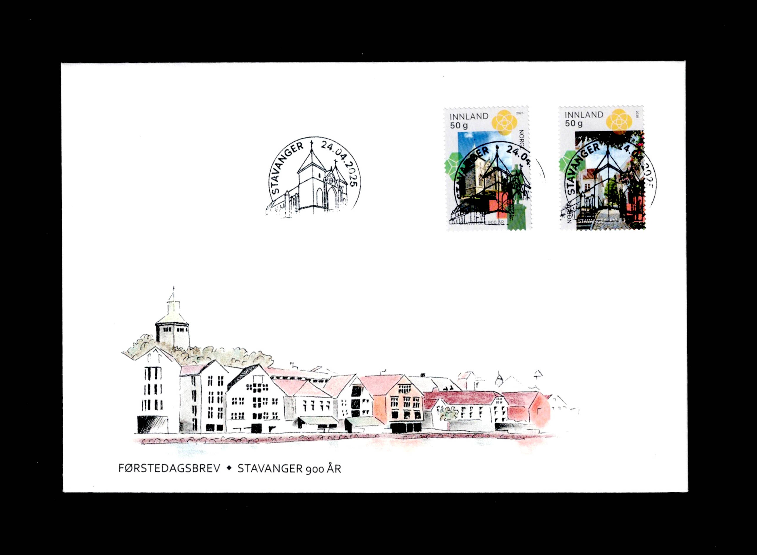 FDC 2025 NK2139-40 STAVANGER vignet MP (15)