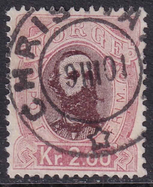 Nk 34. 2 kr Oscar II 1878