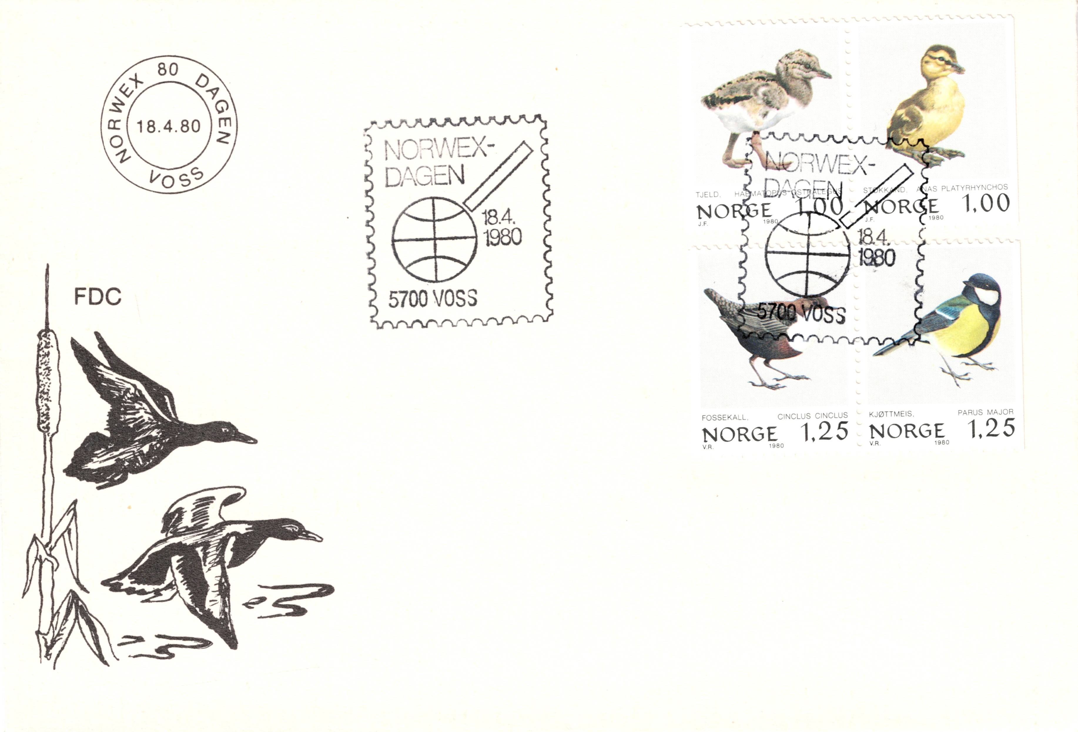FDC 1980  NK859 - 862  Vignett: 13  Grad: 7