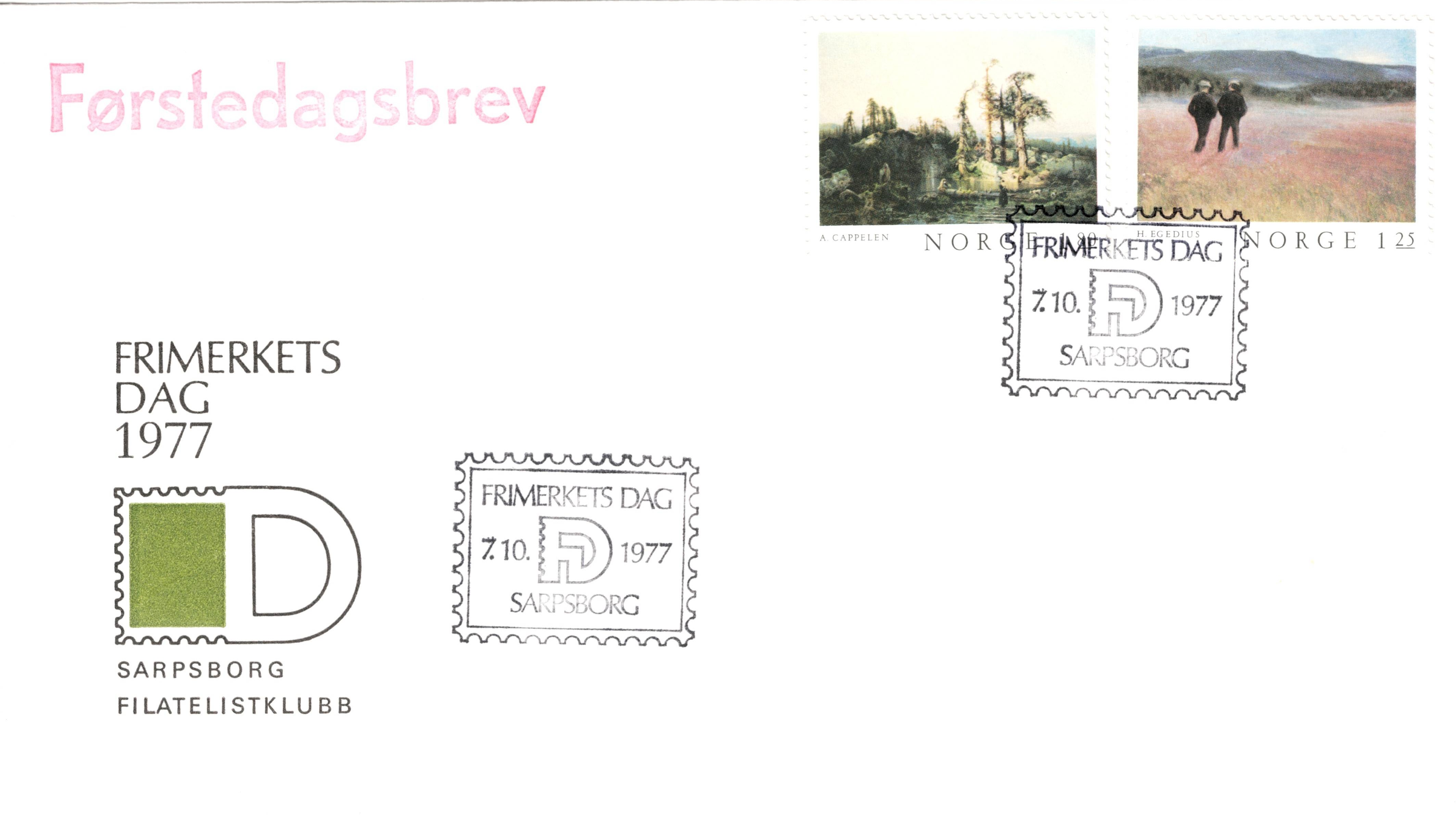 FDC 1977  NK801 - 802  Vignett: 6  Grad: 5