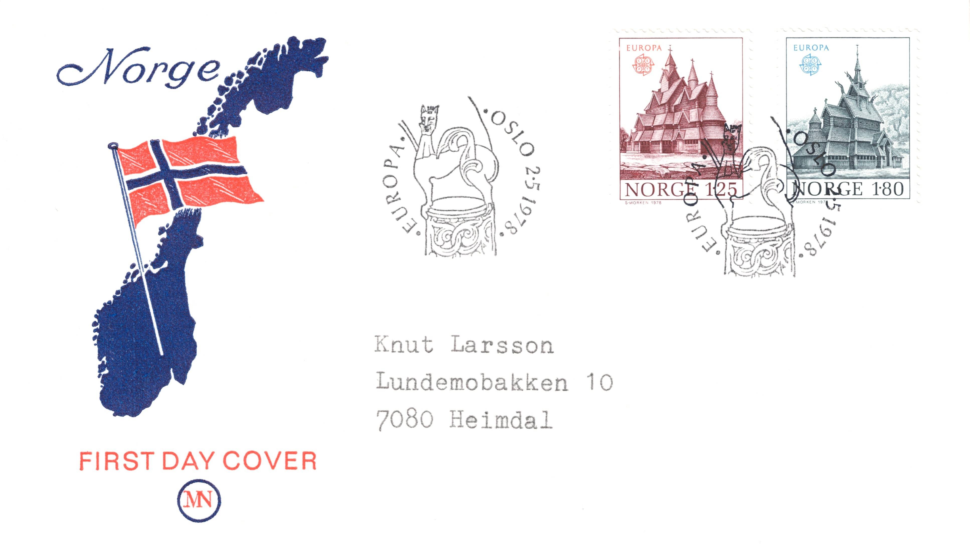 FDC 1978  NK817 - 818  Vignett: 1  Grad: 5