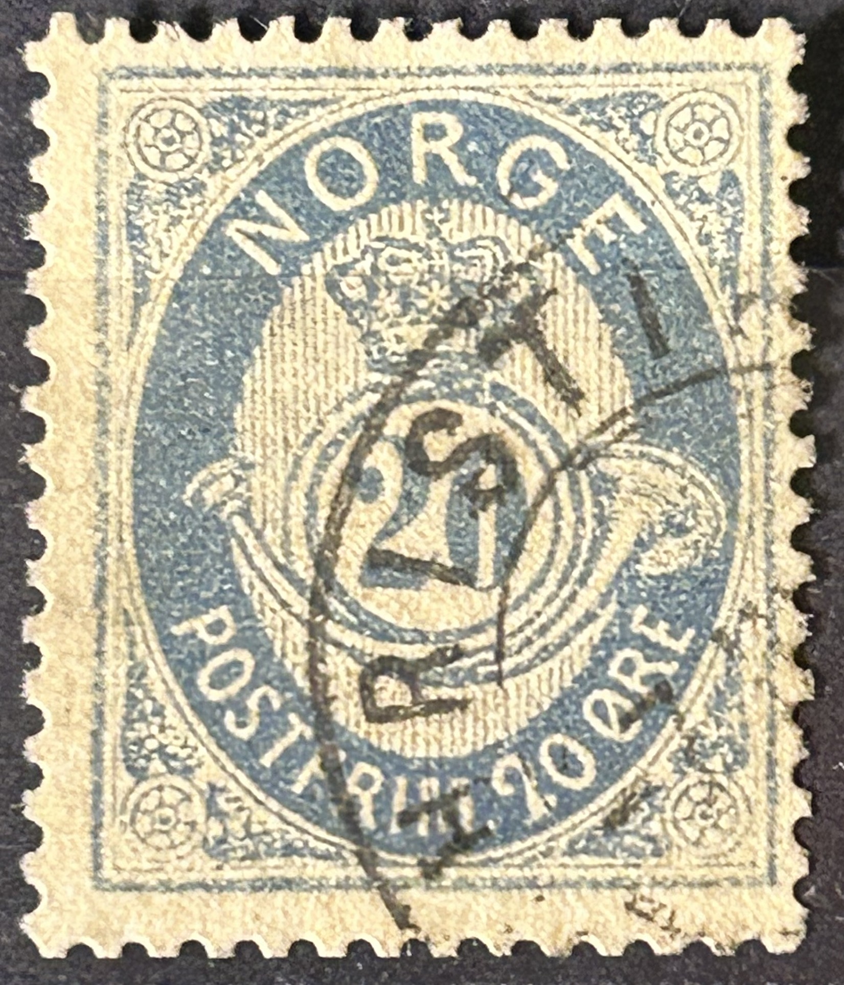 NK 40 Iax. PENT RUNDSTEMPLA.    (250,-)