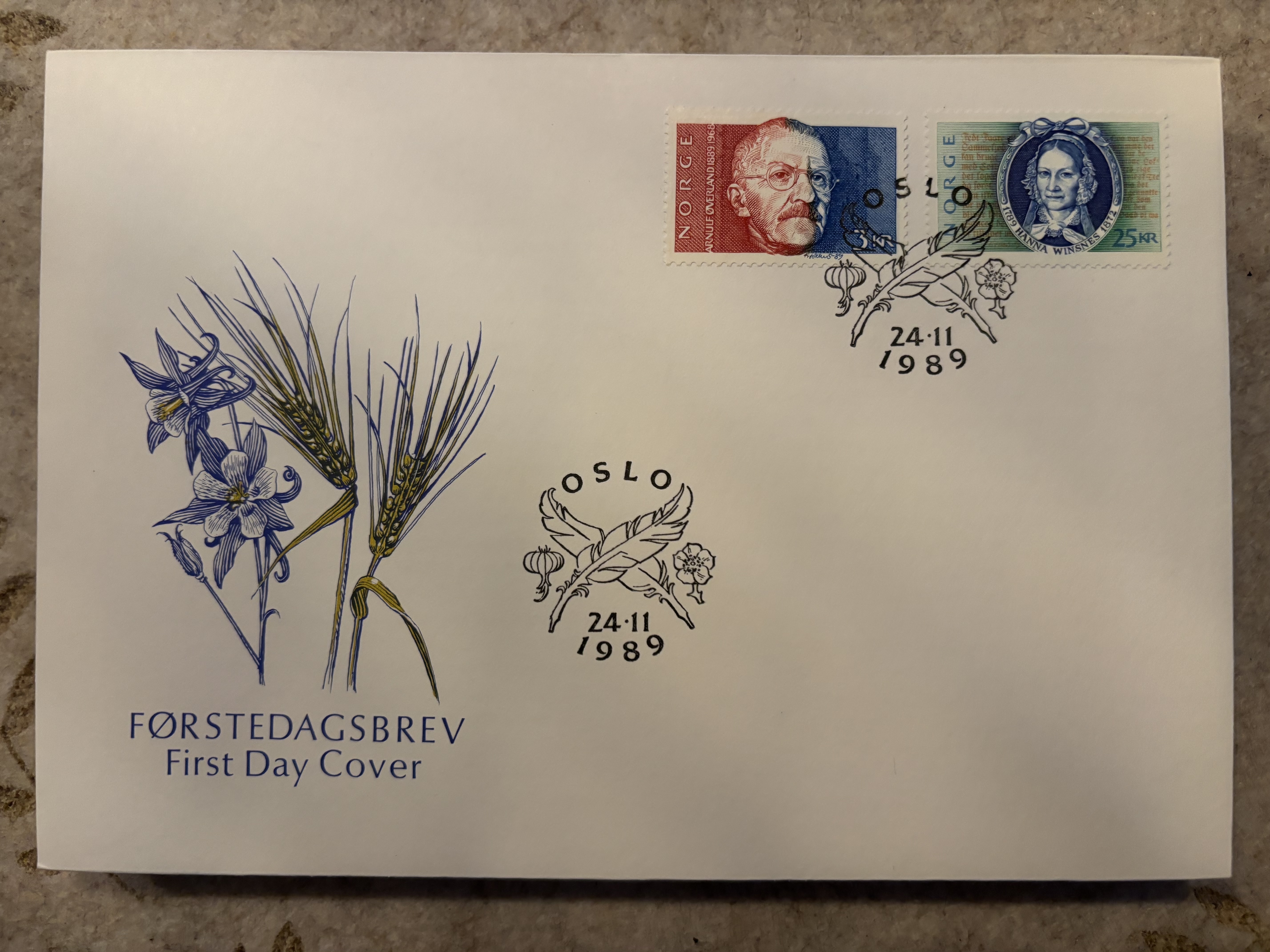 FDC 24.11.1989