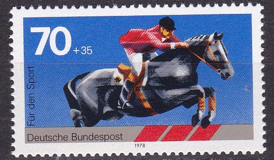 BRD 1978. Michel # 968. Sport. Postfriskt merke