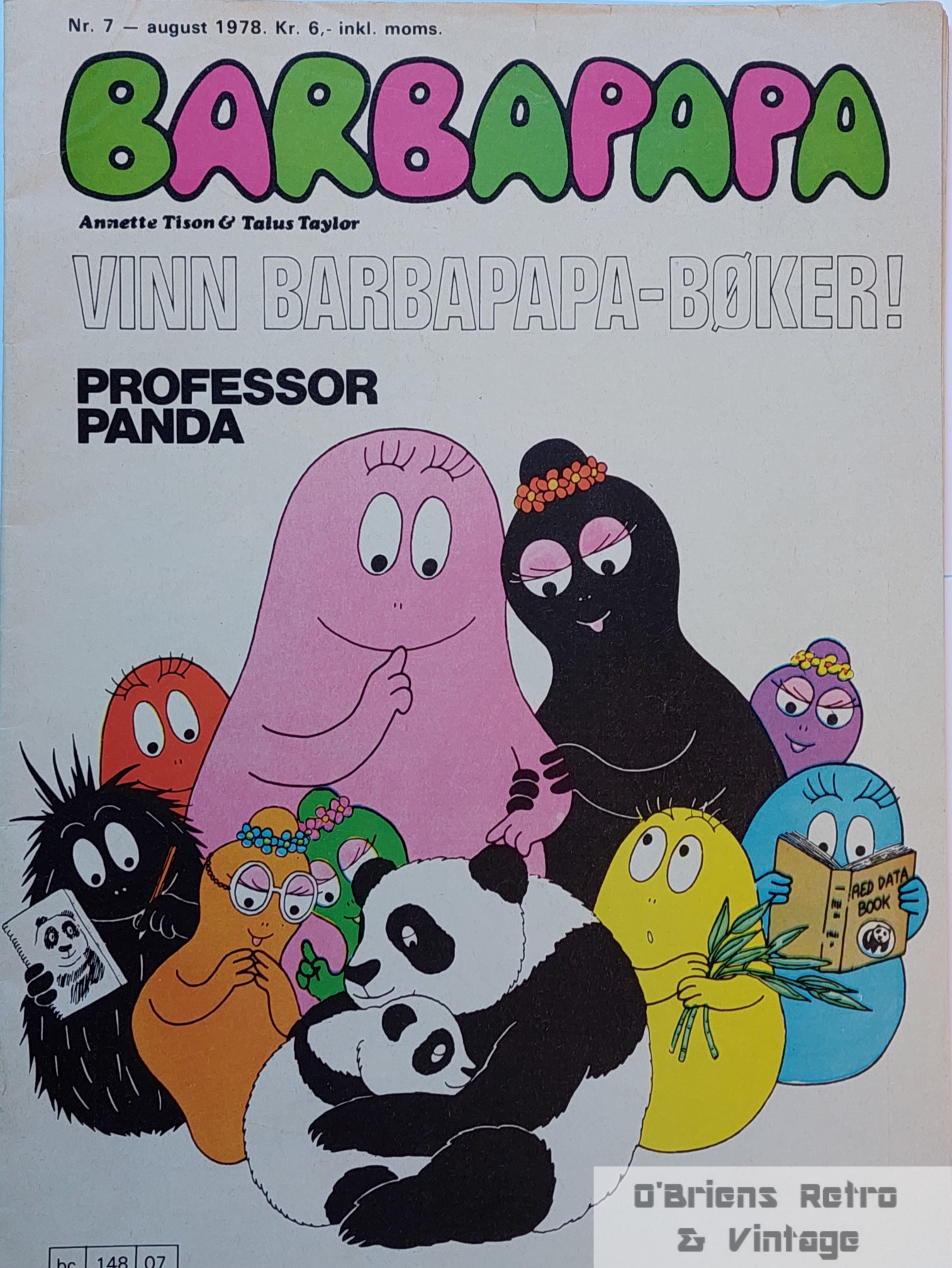 Barbapapa - 1978 - Nr. 7 - Professor Panda