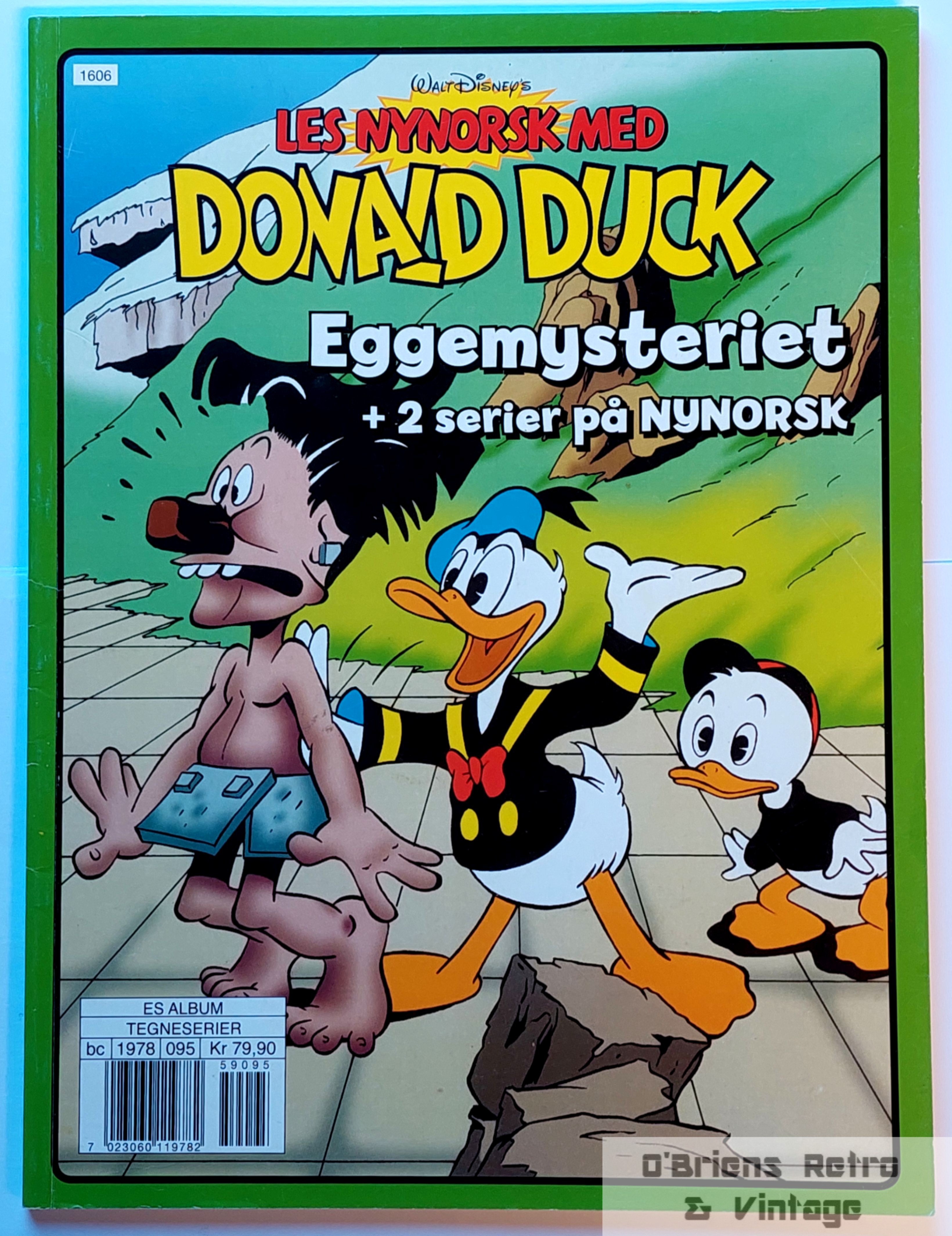 Les nynorsk med Donald Duck: Eggemysteriet - Carl Barks - Spesialalbum!