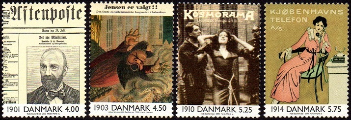 Danmark Afa: 1235-38 - 1900-tallet. Serie 1 **