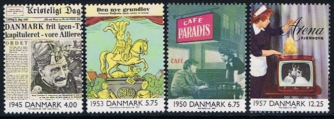 Danmark Afa: 1257-60 - 1900-tallet. Serie 3 **