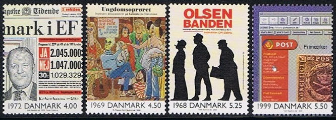 Danmark Afa: 1266-69 - 1900-tallet. Serie 4 **