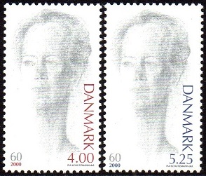 Danmark Afa: 1239-40 - Dronning Margrethe 60 år **