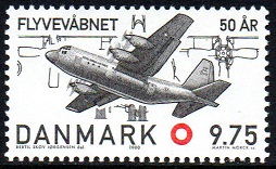 Danmark Afa: 1264 - Flyvevåpenet 50 år **