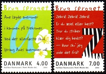 Danmark Afa: 1281-82 - Brug sproget **