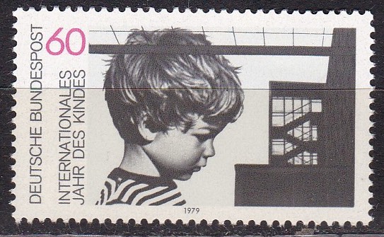 BRD 1979. Michel # 1000. Internasjonalt barneår. Postfriskt merke
