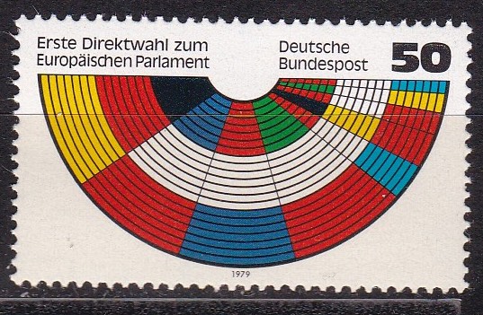 BRD 1979. Michel # 1002. Direktevalg EU.. Postfriskt merke