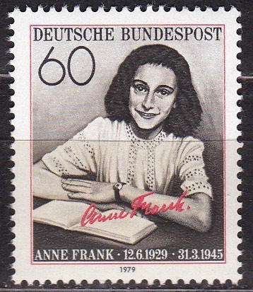 BRD 1979. Michel # 1013. Anne Frank. Postfriskt merke
