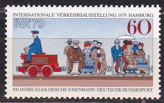 BRD 1979. Michel # 1014. Transportutstilling. Postfriskt merke