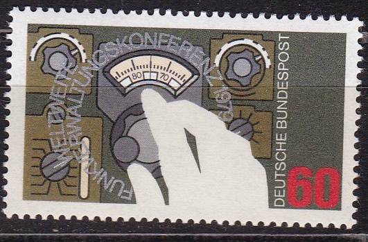 BRD 1979. Michel # 1015. Radiokonferanse. Postfriskt merke