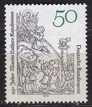 BRD 1979. Michel # 1016. Katekismen. Postfriskt merke