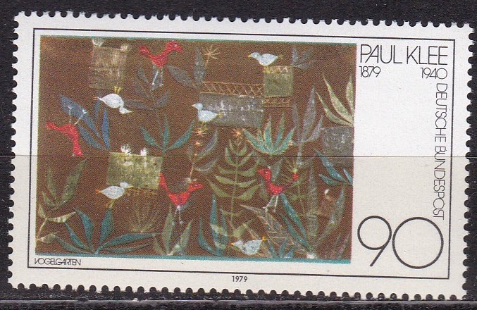 BRD 1979. Michel # 1029. Paul Klee. Postfriskt merke