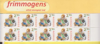 Juleforberedelser, , Norge postfrisk hefte NK 1033 (48970)