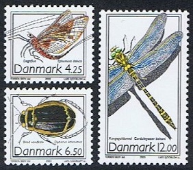 Danmark Afa: 1352-54 - Innsekter **