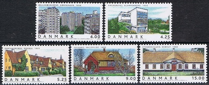 Danmark Afa: 1356-60 - Danske boliger II **
