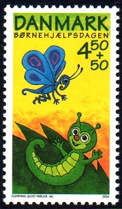 Danmark Afa: 1383 - Barnehjelpsdagen **
