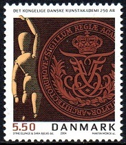 Danmark Afa: 1387 - Kunstakademiet 250 år **