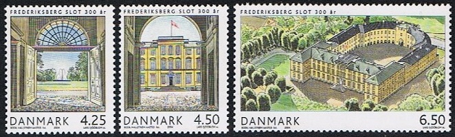 Danmark Afa: 1391-93 - Frederiksberg slott **