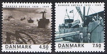 Danmark Afa: 1435-36 - Danske sjøfolk 1939-45 **