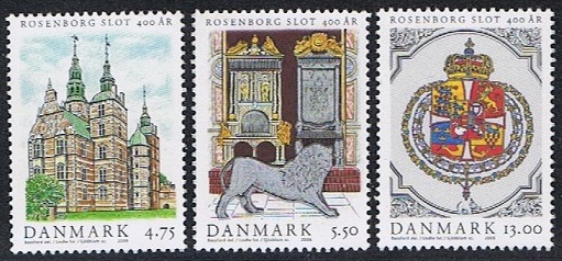 Danmark Afa: 1463-65 - Rosenborg Slott 400 år **