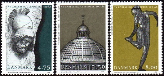 Danmark Afa: 1474-76 - Ny Carlsberg Glyptotek 100 år **