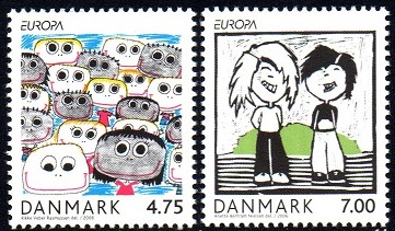 Danmark Afa: 1482-83 - Europamerker **