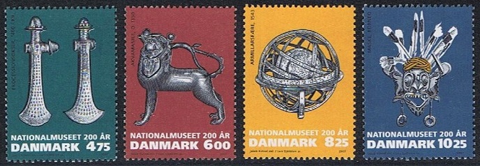 Danmark Afa: 1501-04 - Natinalmuseet 200 år **