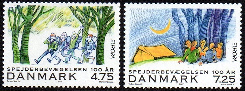 Danmark Afa: 1510-11 - Europamerker **