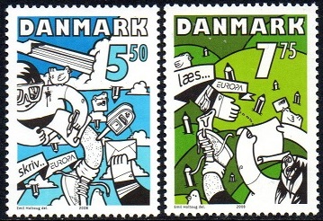 Danmark Afa: 1546-47 - Europamerker **