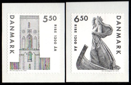 Danmark Afa: 1614E-15E - Ribe 1300 år **